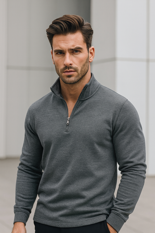 Leo | Half-Zip Sweater