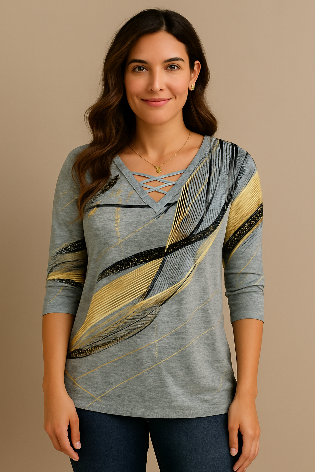 Celeste | Abstract Top