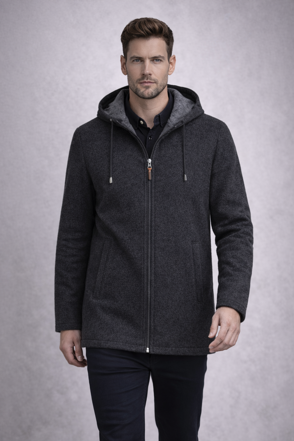 Hooded Zip Jacket