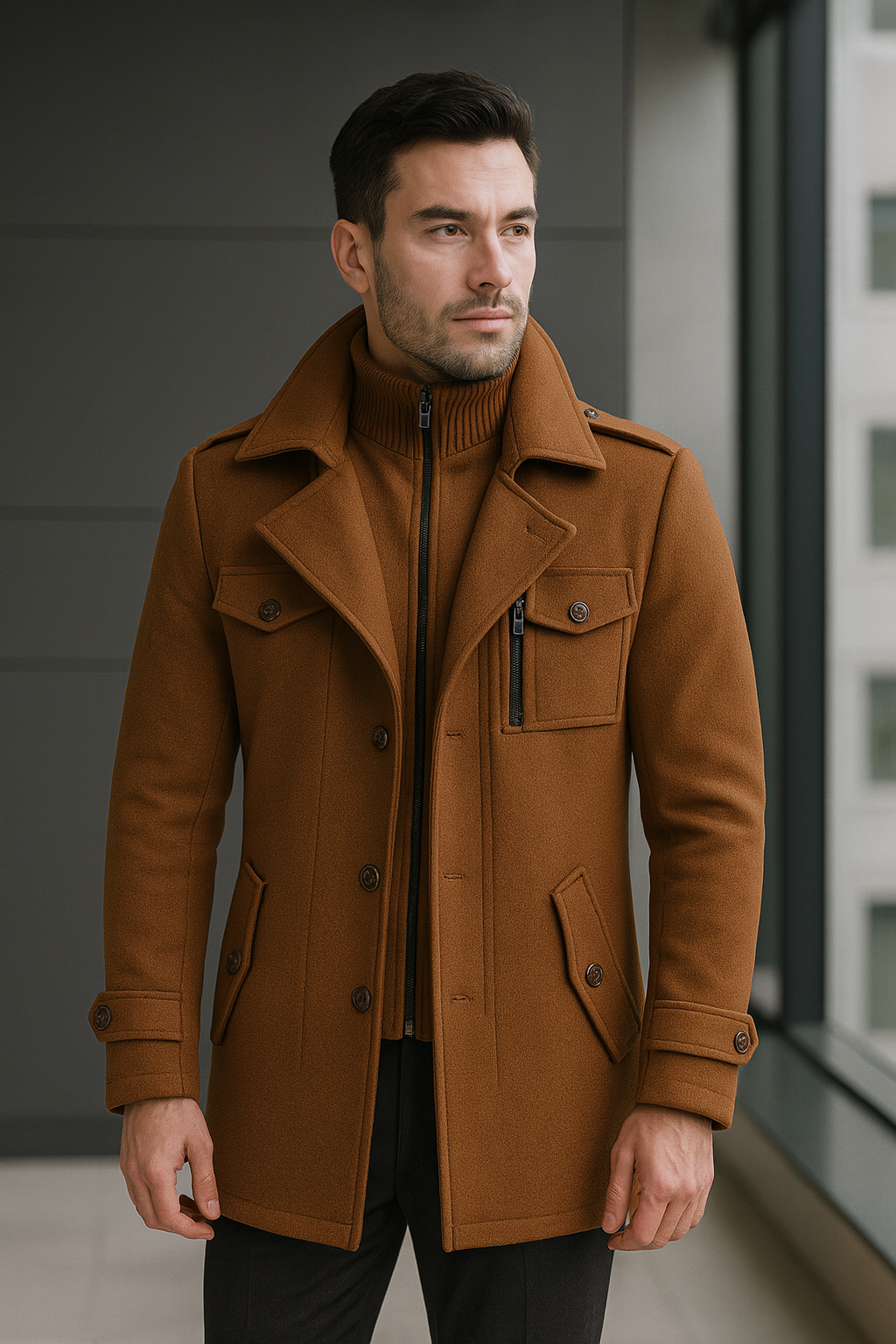 Matteo | Wool Coat