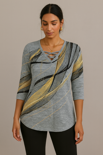 Celeste | Abstract Top