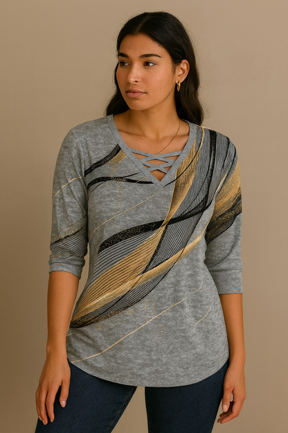 Celeste | Abstract Top