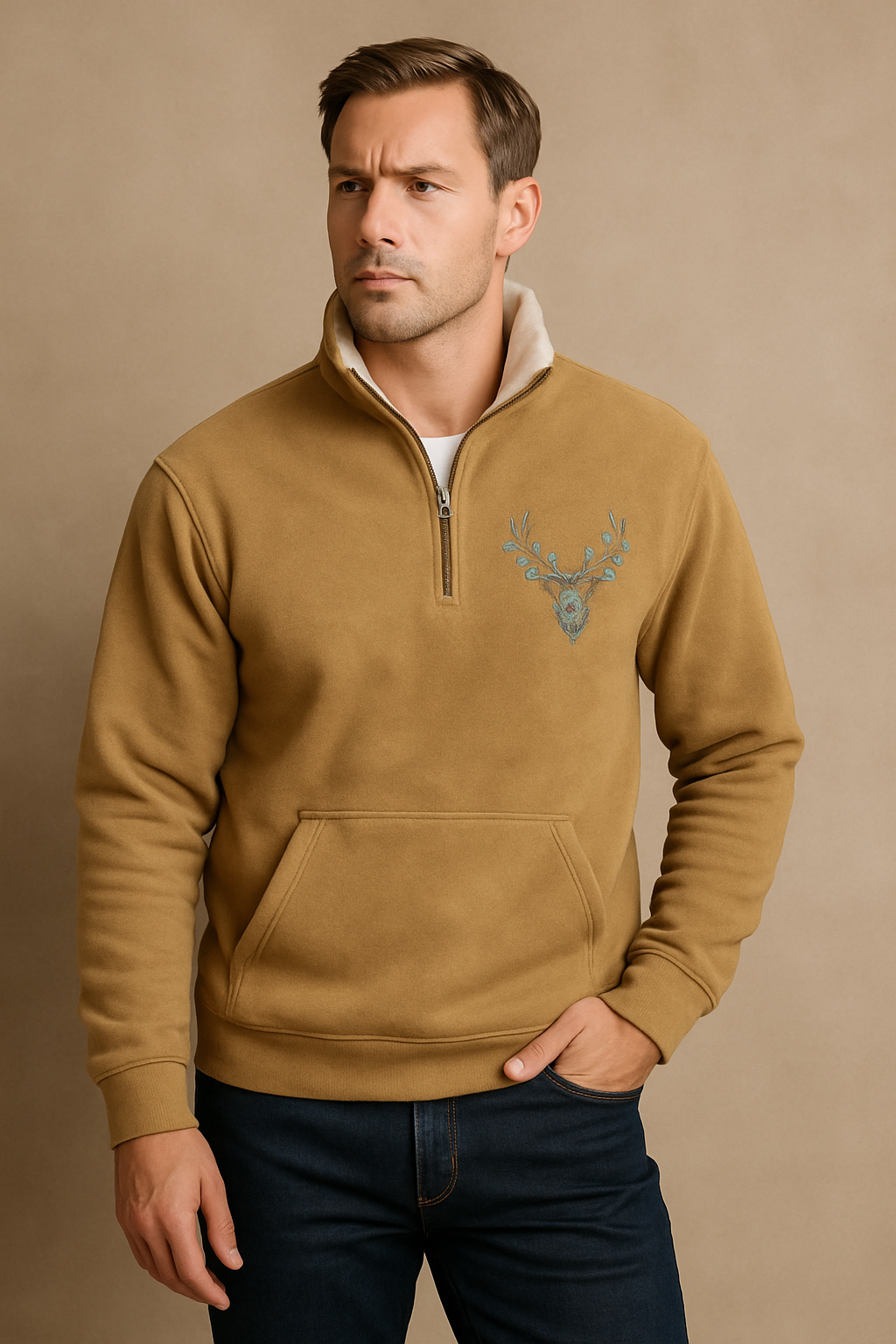 Frederick | Vintage Zip Sweater